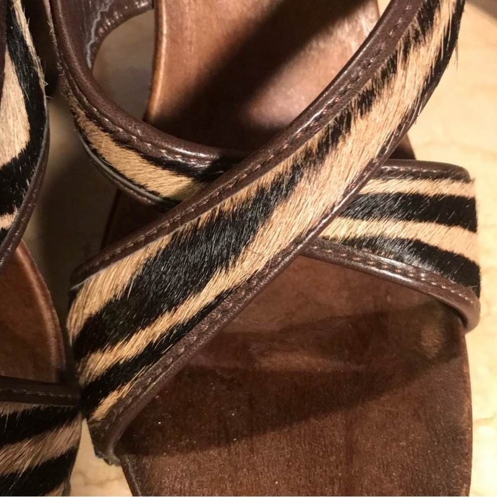 Bakers Women's Zebra Striped Heels - Picture 3 of 4